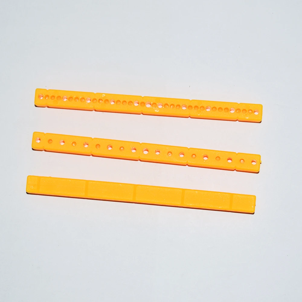 5/100PCS 7x95mm Kunststoff stange/universal kunststoff bar eders rc auto flugzeug roboter kinder spielzeug für jungen diy baby zubehör montessori