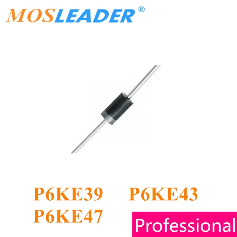 

Mosleader P6KE39 P6KE43 P6KE47 DO-15 1000PCS 600W P6KE39A P6KE43A P6KE47A P6KE39CA P6KE43CA P6KE47CA 39V 43V 47V