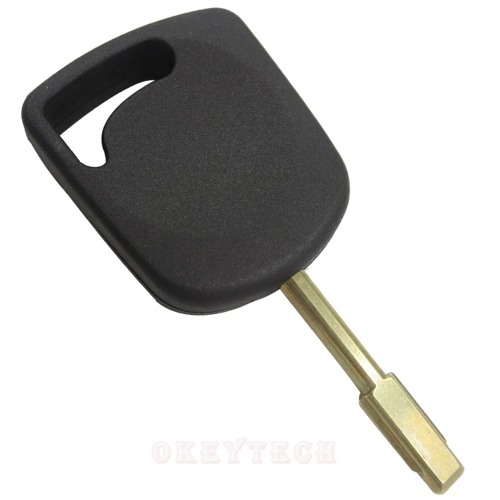 OkeyTech 5pcs/lot Transponder Key Shell No Chip FO21 Blade Cover Fob Case for Ford Focus Mondeo KA Jaguar XJ8 Transit Connect