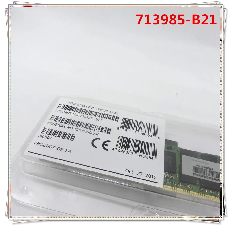 New original in box 1 year warranty   16GB 1600 713985-B21 715284-001 713756-081