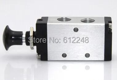 

5 / 2,3 / 2 ways pneumatic hand-draw valve pneumatic components 1/8"BSP DC12V DC24V AC110V AC220V AC380V 3R210-06