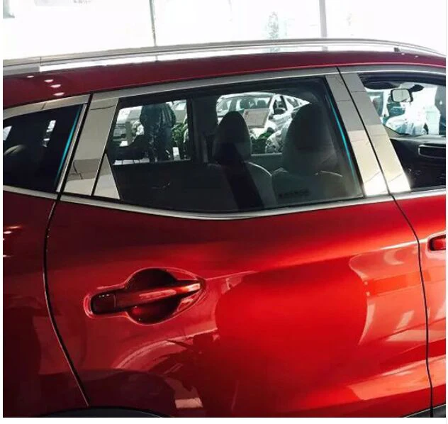 

ACCESSORIES FIT FOR NISSAN QASHQAI 2014 2015 2016 WINDOW CHROME PILLAR POST COVER TRIM MOLDING GARNISH ACCENT STYLING 10pcs