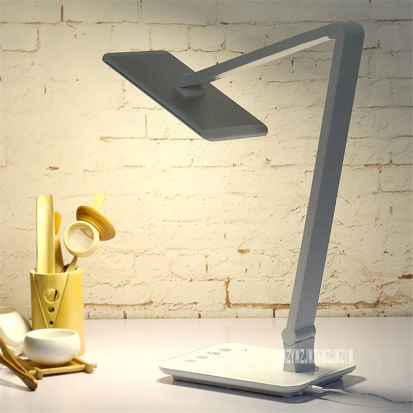 XG6001 LED Dimmable Desk Lamp 12W Eye-care Touch Sensitive Daylight Folding Desk Lamps Reading Lamps Bedroom Lamp With USB Port