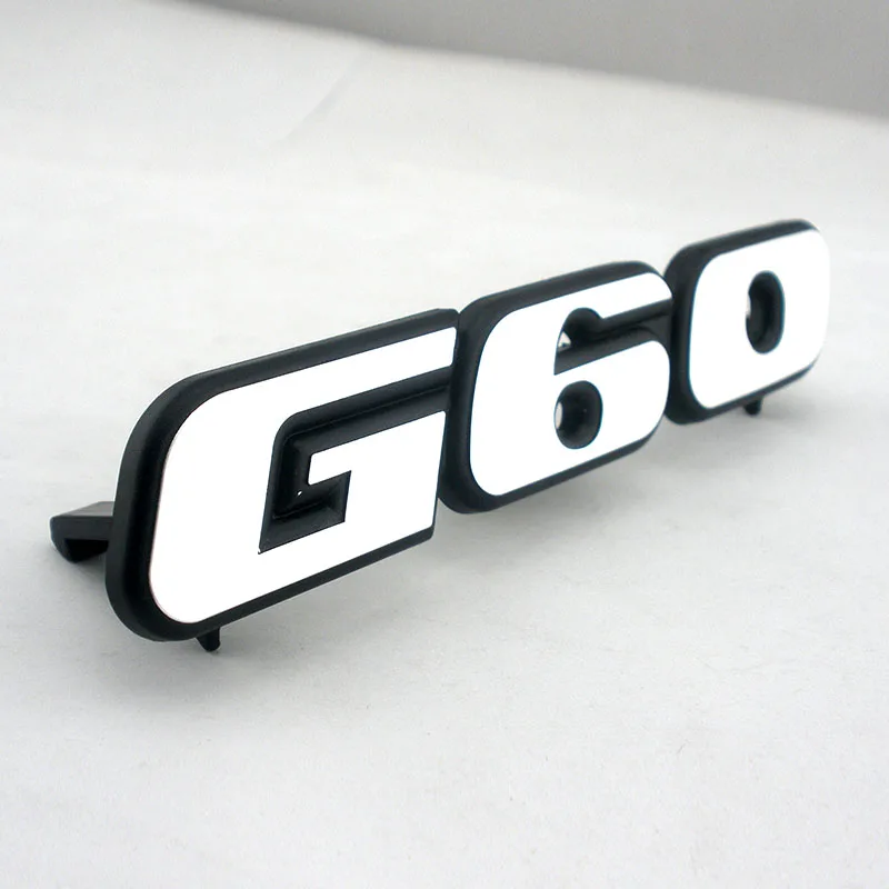 Chrome Passat 35i  Corrado Sticker Golf 2 Golf 3 Badge G60 Lettering Engine Logo Emblem G60 Grill Car Emblem