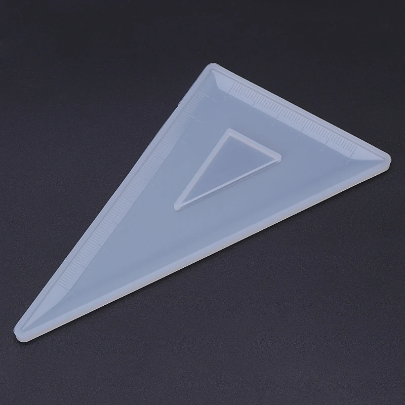 Semicircle Rectangle 45/60 Triangle Silicone Mold for Jewelry Ruler Resin Epoxy Silicone Mould DIY Handmade Craft Tool