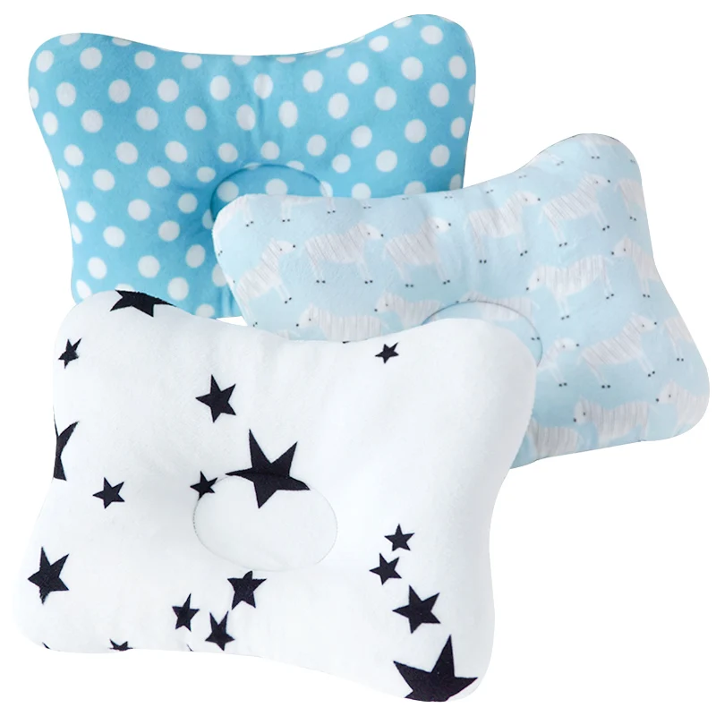 Muslinlife Baby Bedding Printed Pillow Newborn Boys Girls Nursing Pillows Soft Cotton Support Pillow Sleep Positioner Dropship