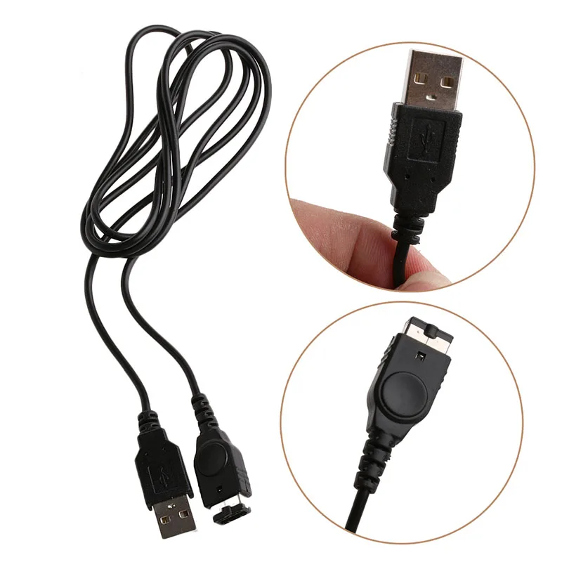 1.2M USB Power Supply Charger Cable For Nintendo DS GBA SP Gameboy Advance SP - L060 New hot