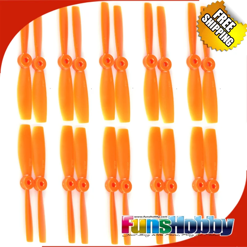 10 Pairs  5045 5*4.5 inch Propeller Props CW/CCW 20PCS FPV Multicopter Black/Green/Red/Orange