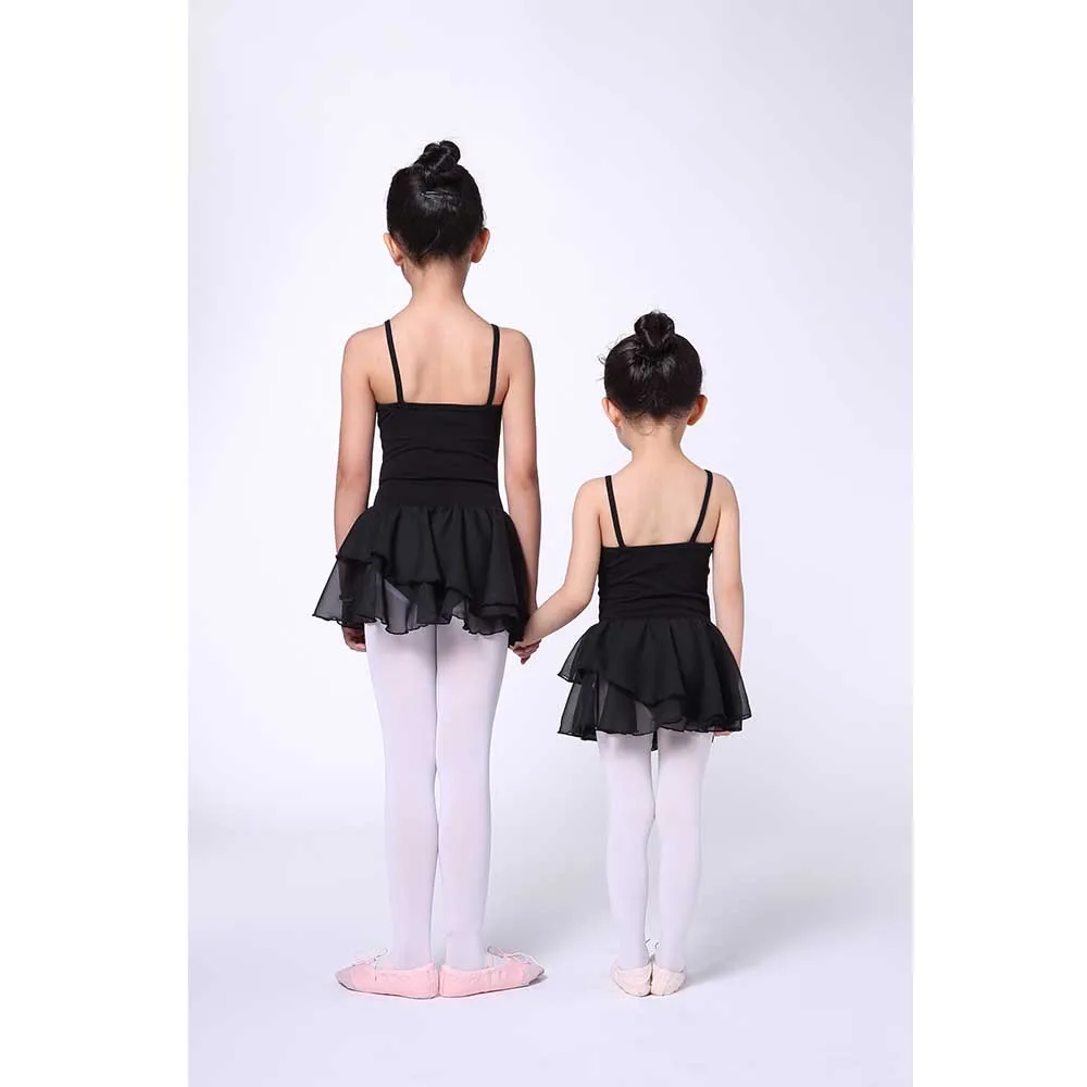 Girls Ballet Leotard Black Ballet Dress Kids Dance Bodysuit Ballerina Costume Nice Swimsuit for Ballet 3 colors Good Quality