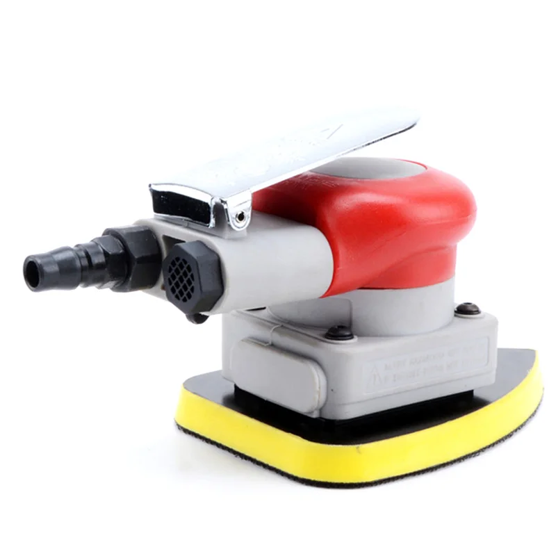 Vibration Type Car Pneumatic Sander Auto Air Grinding Sanding Tools Wind Polishing Sandpaper Machine 90*135mm