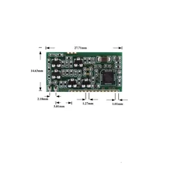 Uartモジュールiso 11784/11785 rfidモジュール低周波リーダーモジュールサポート134.2k動物ラベルFDX-Bタグ