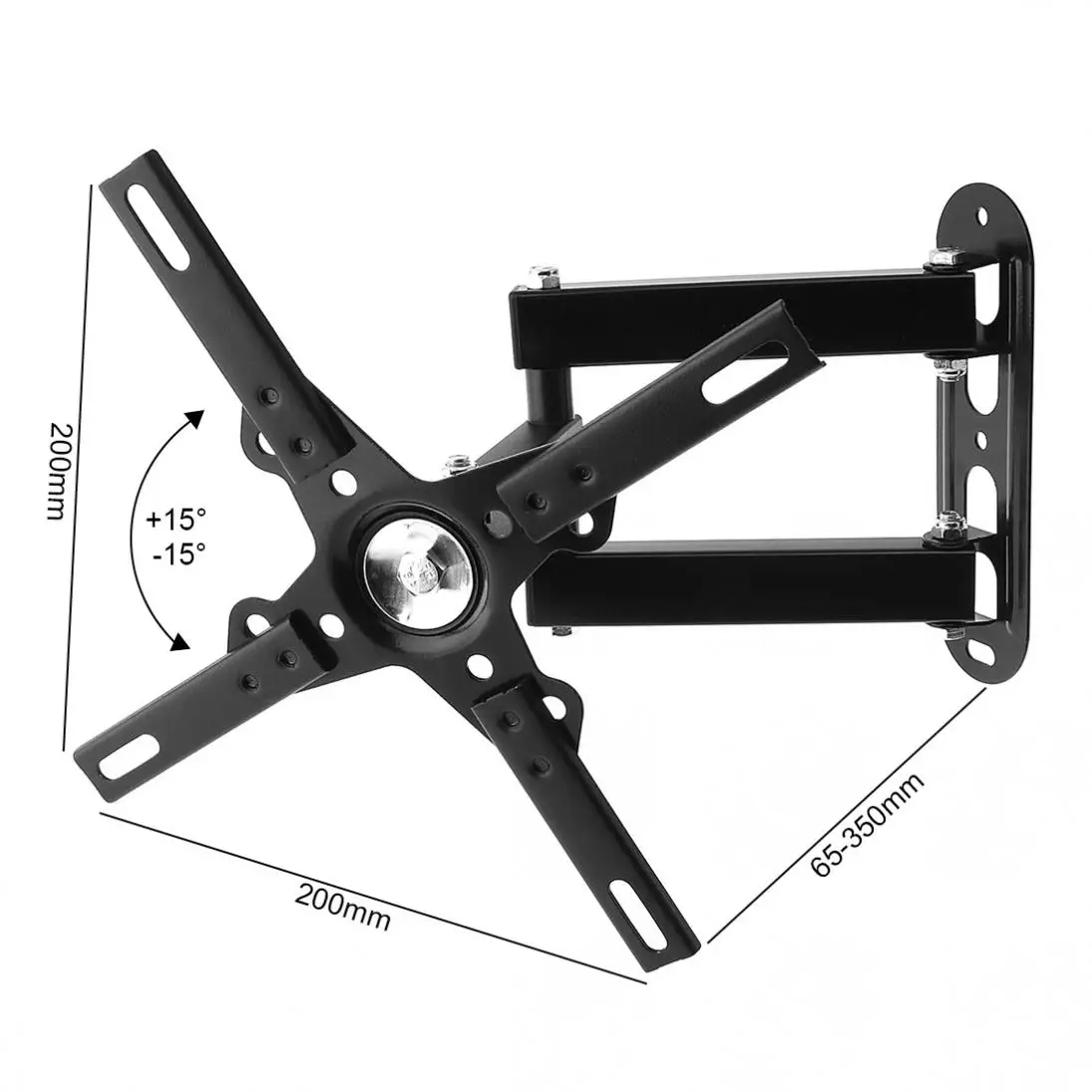 Universal Adjustable 15KG Full Mount Cantilever Mount Functional Liquid Crystal TV  for 15 - 40 Inch LED / LCD TV