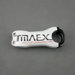 Cycling Bicycle Parts Bicycle Stem Road Bike White Carbon Stem height 41m  28.6mmx70/80/90/100/110/120mm