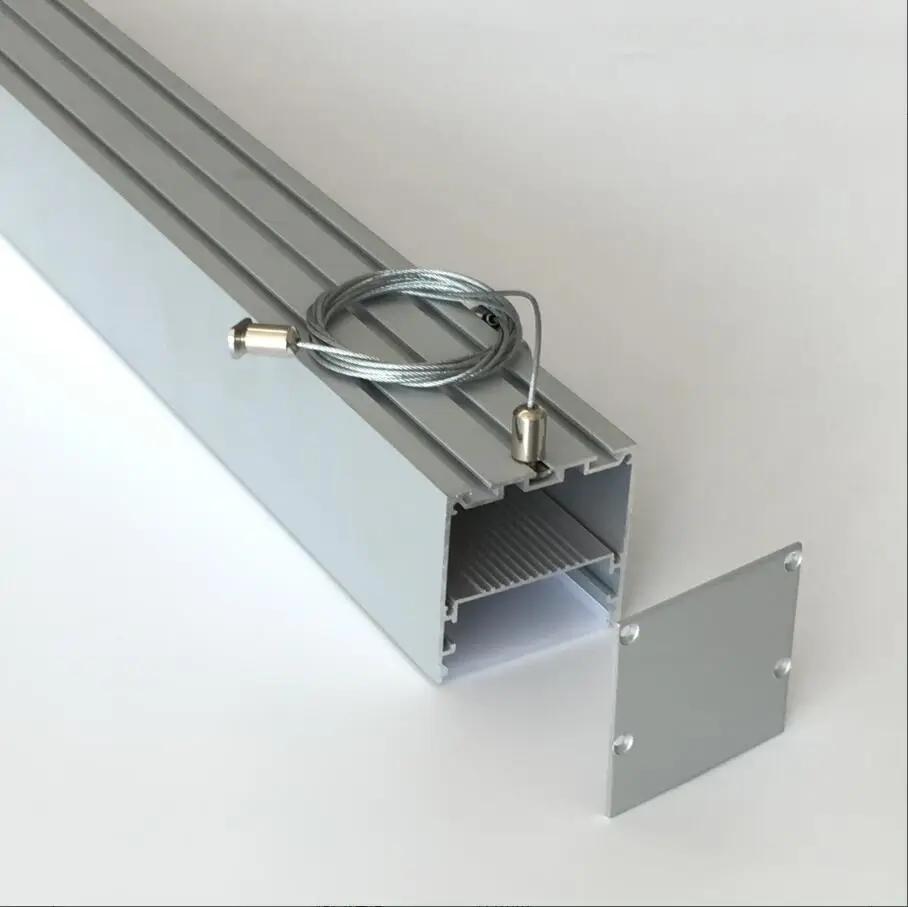 

Free Shipping high quality Big size ceiling mounted 60mm aluminum led channel for linear light 1.8m/pcs 30pcs/lot