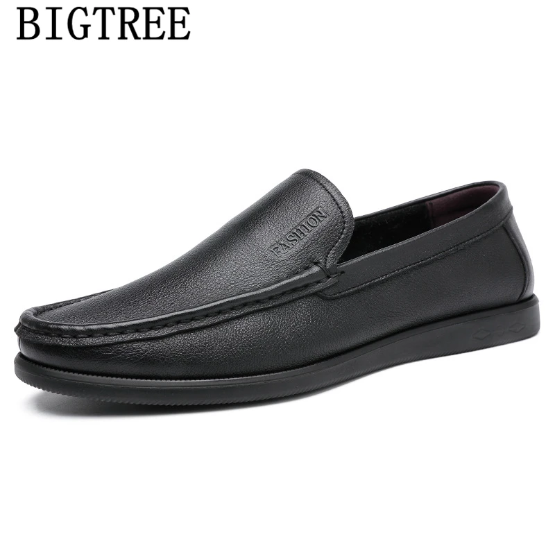 

Mens Shoes Genuine Leather Driving Shoes Brand Casual Leather Shoes Men Loafers Sepatu Slip On Pria Zapatillas Hombre Ayakkabi