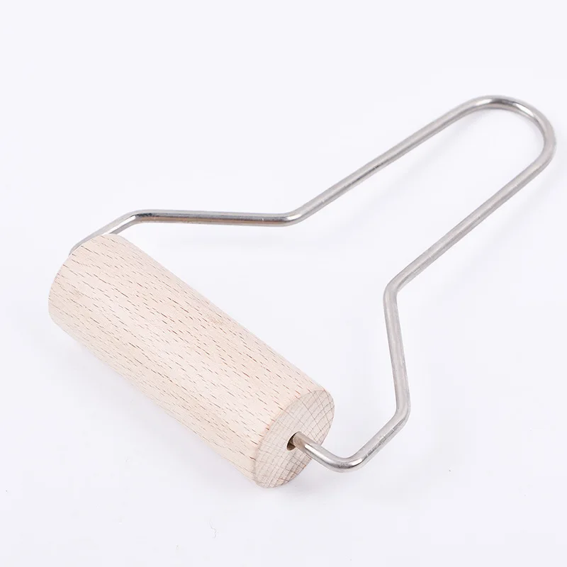 direct sale wood rolling clay mud tool clay plastic knife Rolling mud ware round wooden roller axis auxiliary tool Art painting