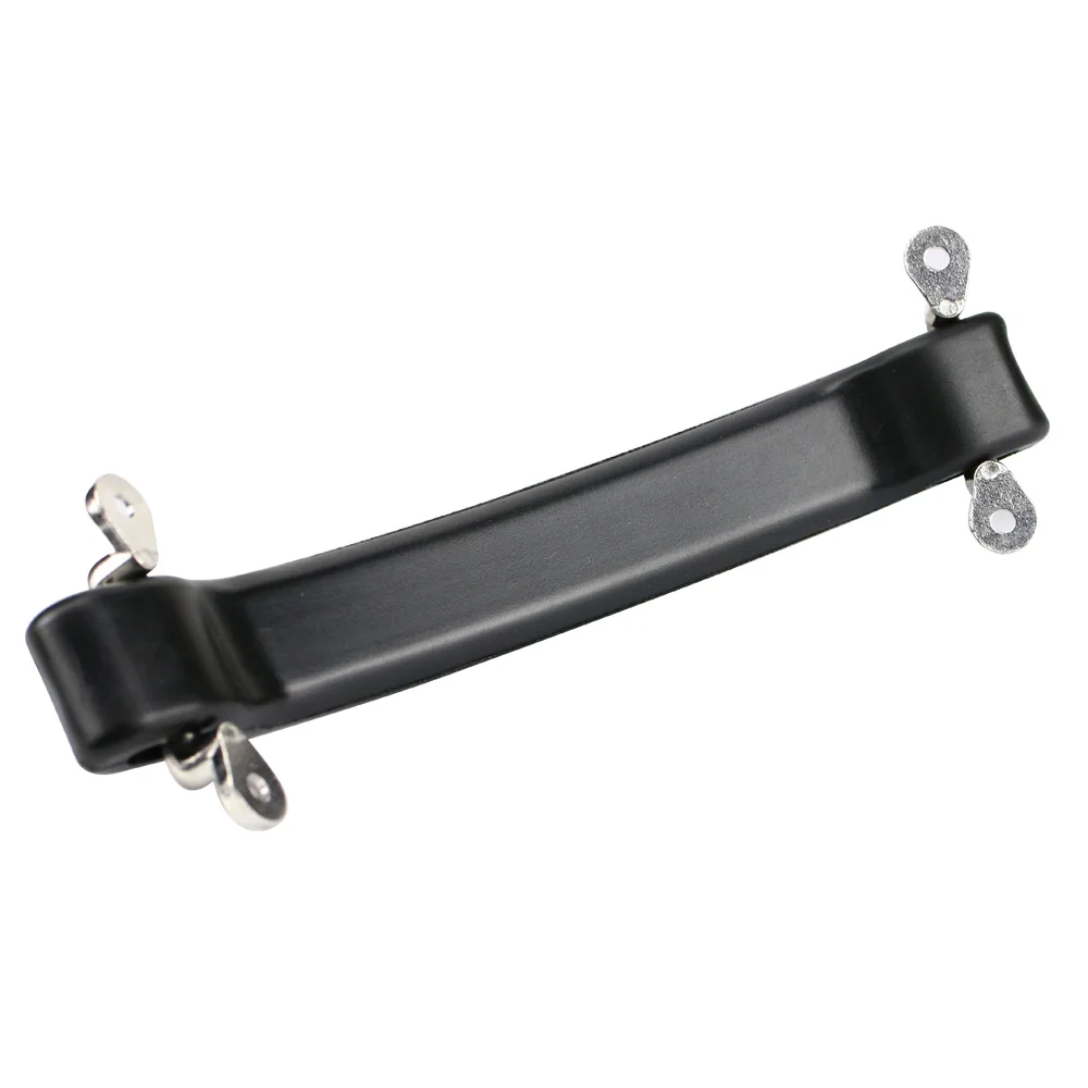 Ghxamp رئيس مقبض حامل مكبر للصوت مقبض أسود الراقية الغيتار رئيس PVC + سبائك 1 قطعة