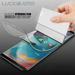 Hydrogel Film For OnePLus 6T 7 8 9 Pro Full Cover Soft Screen Protector Film For Oneplus 7T 5 6 T One plus 5T 8T Clear no Glass