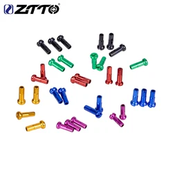 ZTTO MTB 60pcs Bicycle Spoke Nipples 2.0*14mm Aluminum Alloy Cycling Road Bike Mountain bike Wheel Nipples Multicolor