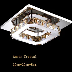 Modern Crystal Chandeliers lighting for Livingroom Bedroom Fitting lusters Lamp Restaurant Decoration Lights moderne
