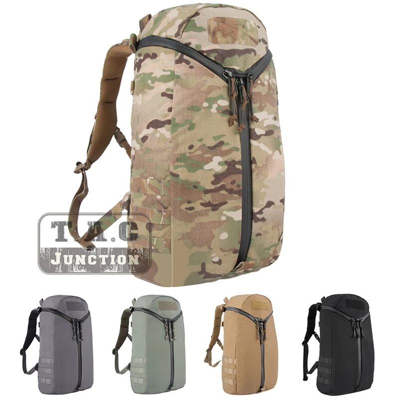 Emerson Tactical Y Shape Zipper Backpack Camo Quick Open Utility Bag EDC Shoulder Bag With Loop Patch Pannel