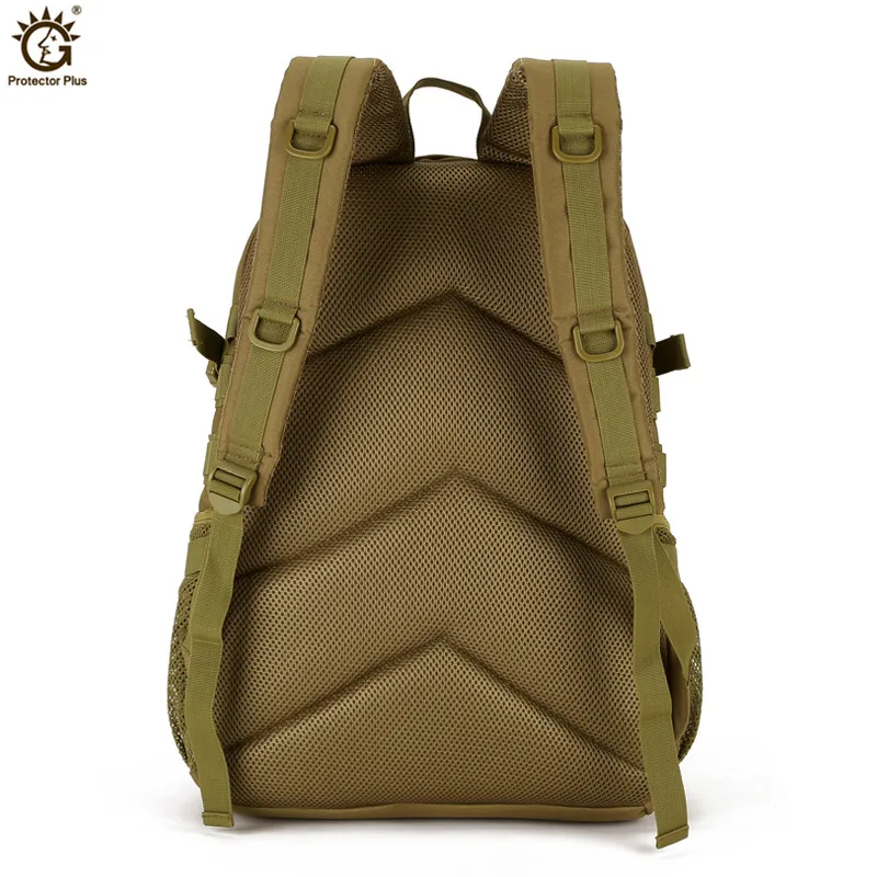 Imagem -03 - Pacote de Assalto Tático Militar Mochila 40l Molle do Exército à Prova Impermeável Água para Fora Bolsa Pequeno para Caminhadas ao ar Livre Acampamento Caça