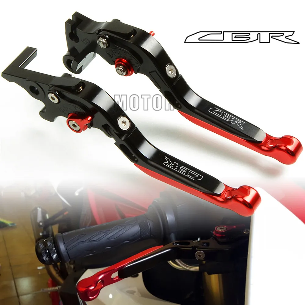 

For Honda CBR 600 F/650 F/600 RR/954 RR/1000 RR/1100 XX/929 RR/125 R Motorcycle CNC Adjustable Foldable Fold Brake Clutch Levers