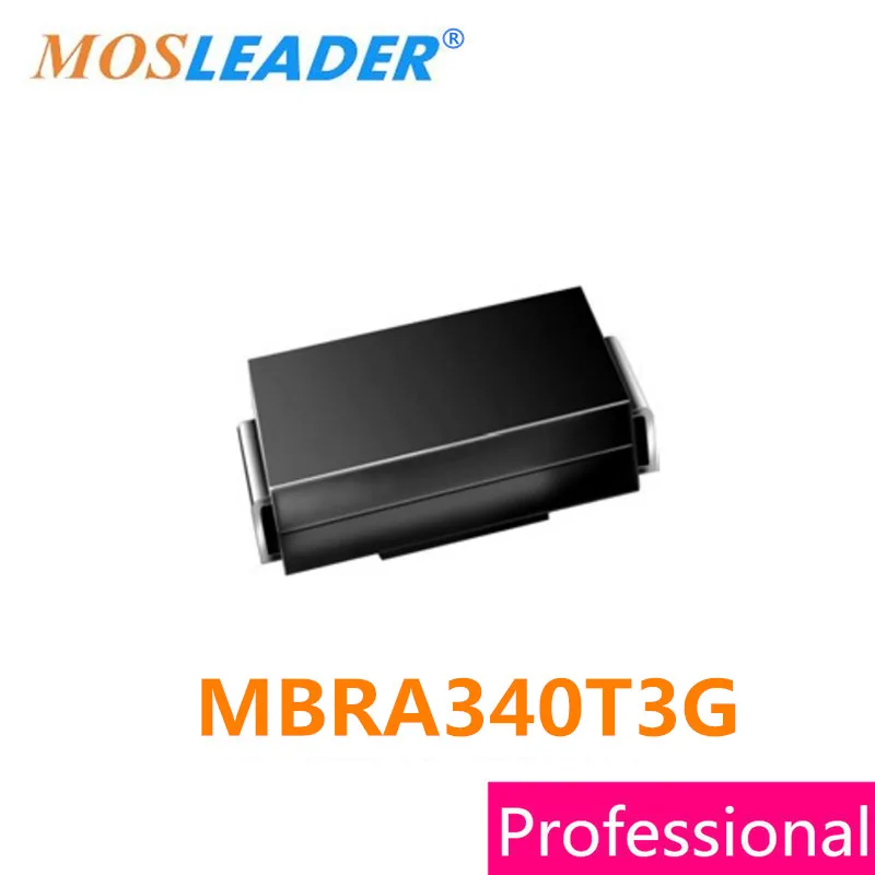 

Mosleader MBRA340T3G A34 SMA 1000PCS 5000PCS DO214AC MBRA340T3 MBRA340 Schottky 3A 40V High quality