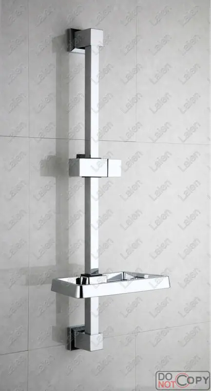 SKOWLL Shower Sliding Bar Set Wall Mounted Adjustable Rail Bathroom Accessories Handheld Shower Head,Chrome  HG-892