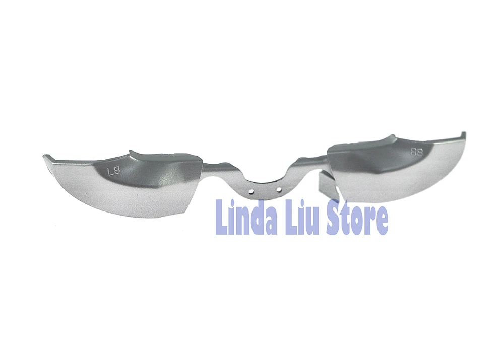 50 قطعة وحدة فضية اللون إصدار محدود LB RB لحامل Xbox One مصدات وحدة التحكم النخبة أزرار الوقوف