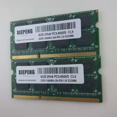 Laptop 16GB 2Rx8 PC3L-12800S 8GB DDR3 1333MHz PC3 10600 RAM 4GB PC3-8500S 1066MHz Notebook Memory Support DDR3 1600mhz Computer