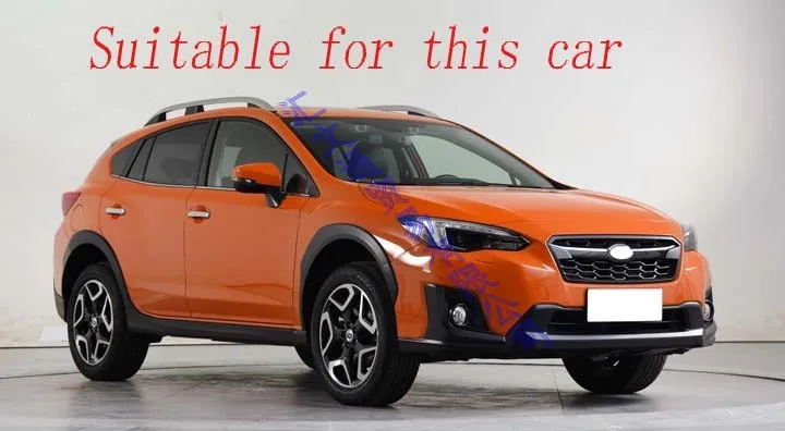 For Subaru XV GT 2018 2019 2020 ABS Chrome Tail Gate Door Cover Trim Rear Trunk Molding Bezel Styling Sticker Garnish