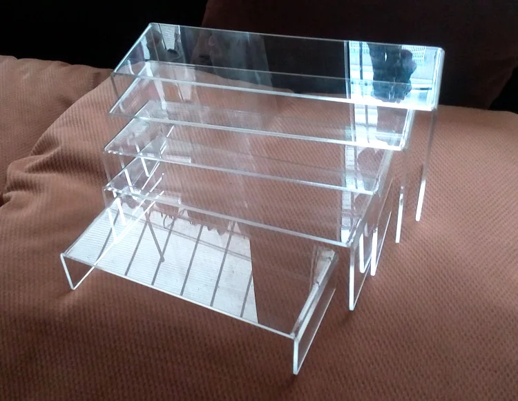 

Jewelery display stand transparent acrylic shoe rack cosmetics jewelry 5pcs U-shaped display stand