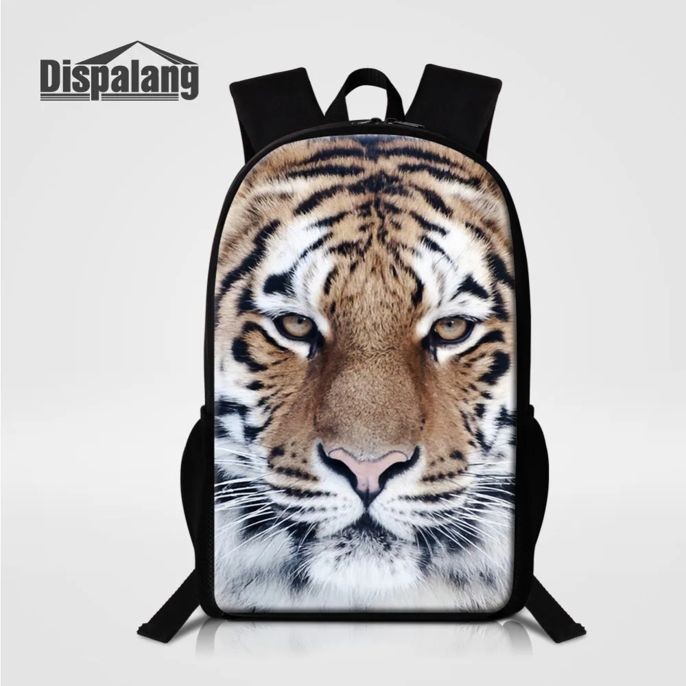 

Dispalang Mens Backpacks Tiger Animal Printing Backpacks For Teenagers Children School Bags Casual Travel Shoulder Bags Mochila