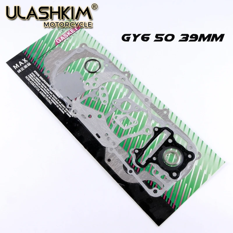 GY6 50cc 80cc 100cc 125cc 150cc Complete Gasket 4-stroke 139QMB 137MQB 152QMI 157QMJ Moped Scooter Kart ATV