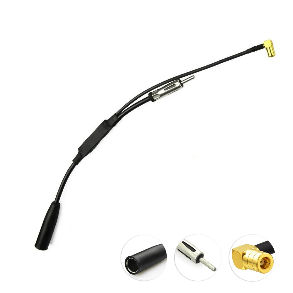 Eightwood Universal FM/AM إلى DAB/DAB + راديو السيارة هوائي هوائي محول SMA إلى SMB كابل محول لبايونير/سوني/كينوود/JVC