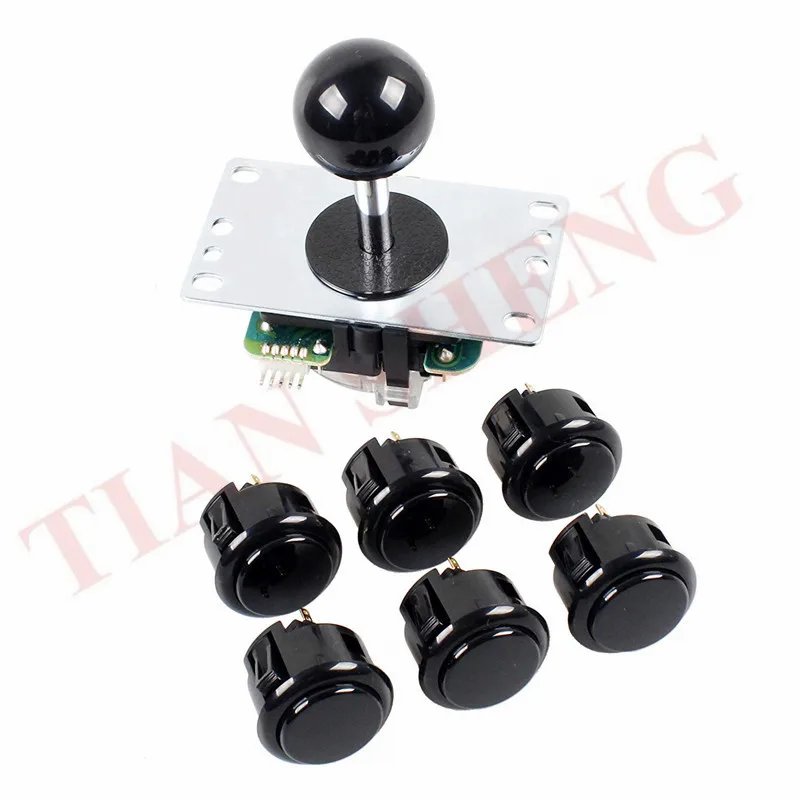 

Hot sale Arcade joystick and arcade Button Original Sanwa Joystick JLF-TP-8YT with Original Sanwa Buttons OBSF-30 arcade parts