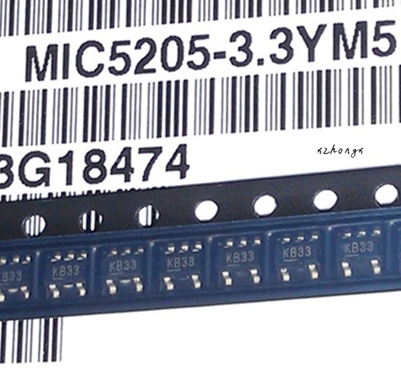 5205 MIC5205-3.3YM5 KB33 SOT23-5