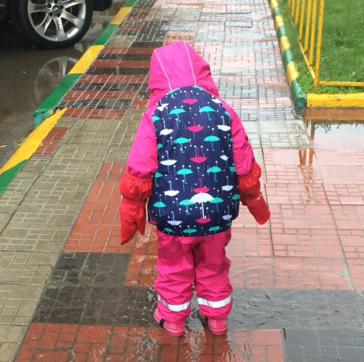 kids/toddler/baby girls clothes, baby windproof suit, waterproof clothing set, overalls, raincoat,  74 to 92