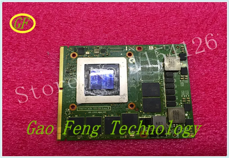 Wholesale GTX870M GTX870 FOR MSI 16F3 16F4 1763 1762 GT60 GT70 GT72 GRAPHICS BOARD MS-1W0C1 VER: 1.1 N15E-GX1-A2 100% tested ok