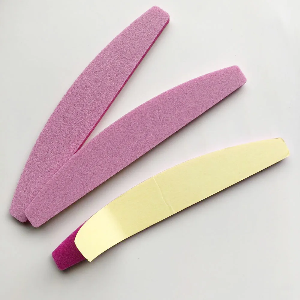 20 pcs random colour replacement pads  nail sponge file  removable pads   professional nail file