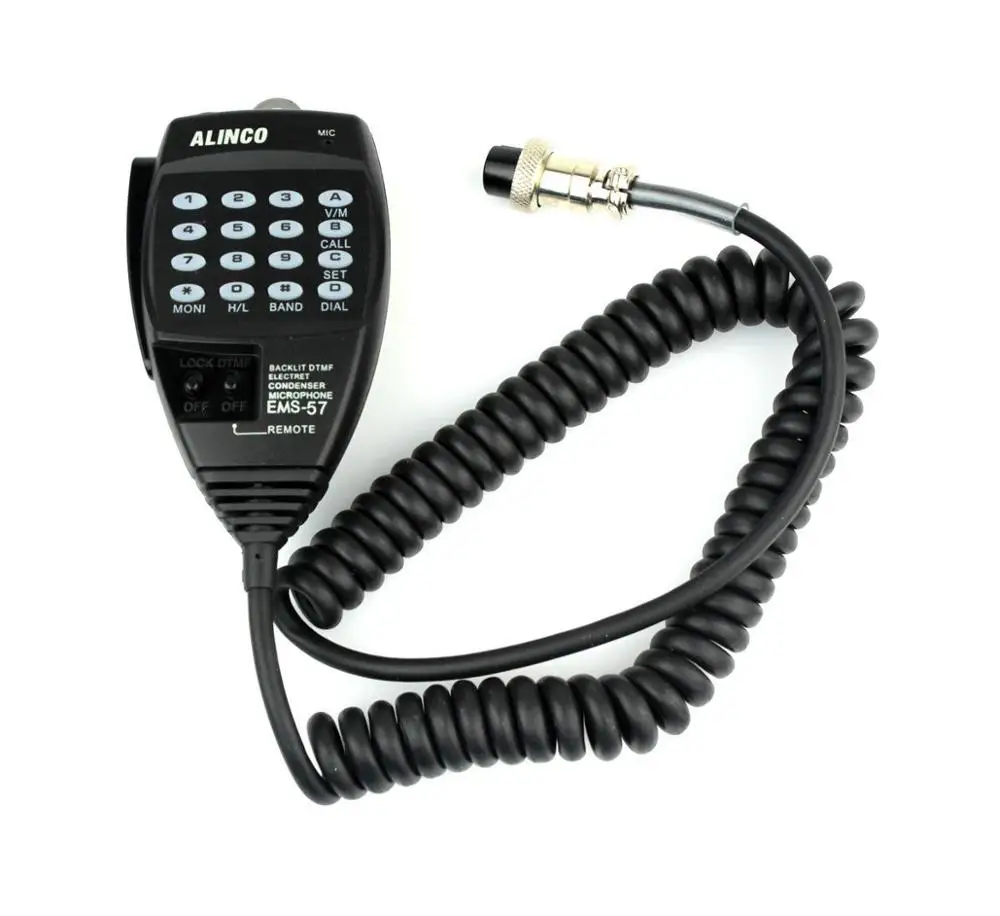 EMS-57 Handheld 8 Pin Speaker Mic Microphone WITH keypad DTMF for Alinco Radio