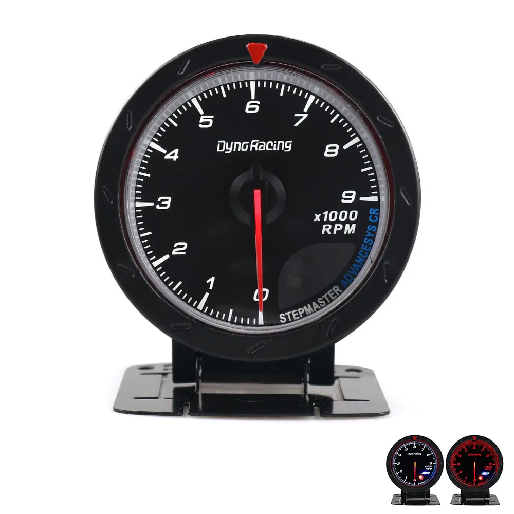 Dynoracing 60MM Racing Car Tachometer  Gauge 0-9000 RPM  & Light Auto Tachometer Gauge TT101466