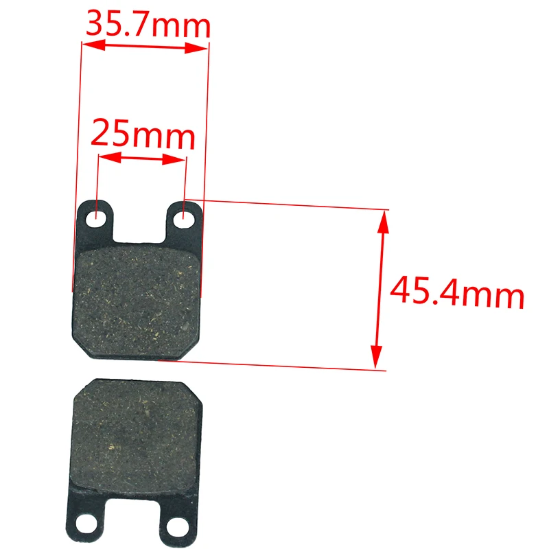 Hot Selling Moto Brake Parts Rear Disc Brake Pads Brake Shoe Sets For ATV Dirt Bike Go Kart  50cc 70cc 90cc 110cc 125cc DS-112