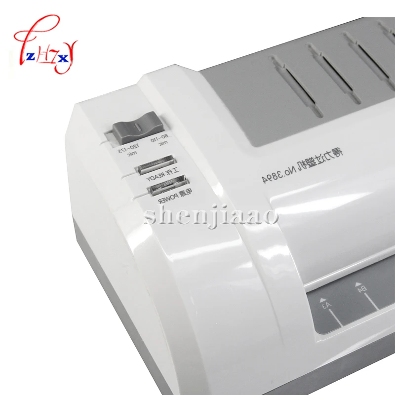 

3894 Применение модного профессионального ламинирования без звука формата А3 / ламинатор Серебристый популярный продукт 1 шт.