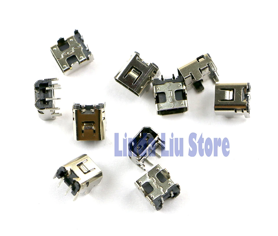 50pcs 200pcs High Quality Charging Port Replacement For Wii U Gamepad Power Charger Socket for WIIU