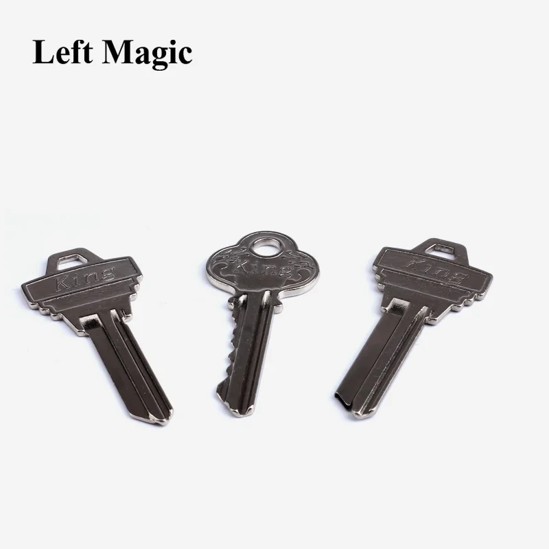 1set Melting Key copy Finger memory Close Up Magic Tricks Mystery magician Accessory illusion props E3014