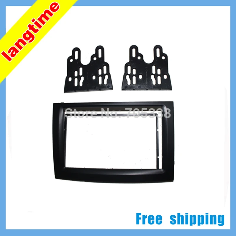 Free shipping-car refitting dvd frame/front bezel/audio panel for 08 SKODA FABIA, 2DIN