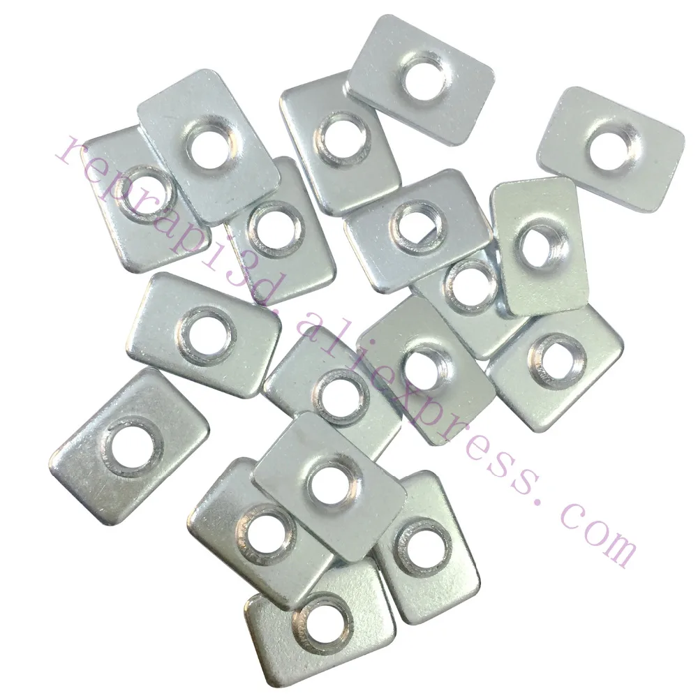 100Pcs Openbuilds T-Nut Tee Nut M5 M3สำหรับV-Slot,OX CNC, 3Dเครื่องพิมพ์อลูมิเนียมอัดขึ้นรูปกรอบใช้