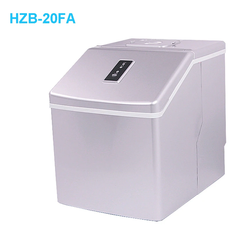 1 Pc HZB-20FA Ice Maker Machine Draagbare Automatische Ice Cube Maker Machine Kogel Ronde Ijs Blok Maken Machine 25kgs/24H 220V